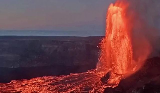 Hawaii adasındaki Kilauea Yanardağı'nda yeni patlama