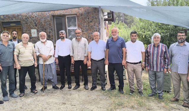 HÜDA PAR Mersin Milletvekili Dinç’ten Çamlıyayla’ya ziyaret 