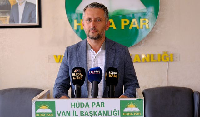 HÜDA PAR Van İl Başkanı Sayğın: Muradiye’nin sorunları görmezden gelinemez