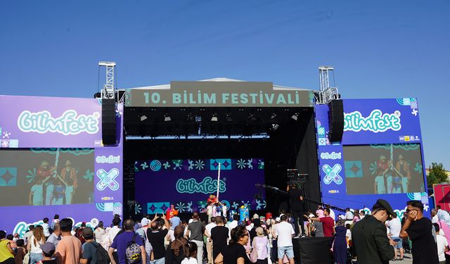 Konya’da 10. BilimFest Festivali bşladı