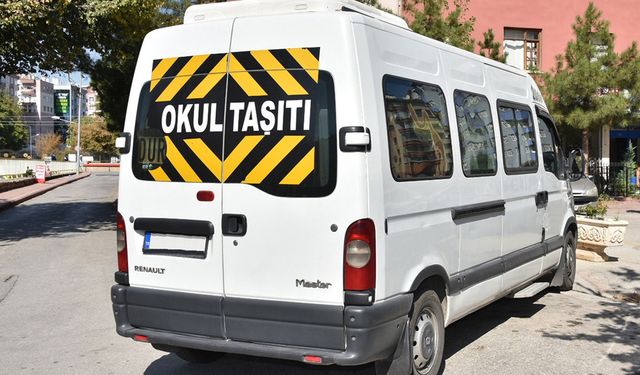 Konya’da okul servislerine zam yapıldı