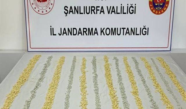 Şanlıurfa’da jandarma ve MİT’ten uyuşturucu operasyonu