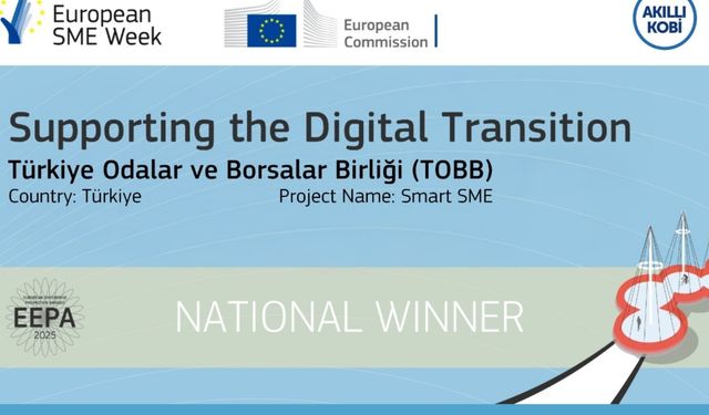 TOBB’un ‘Akıllı KOBİ Platformu’ Avrupa finalinde yarışacak