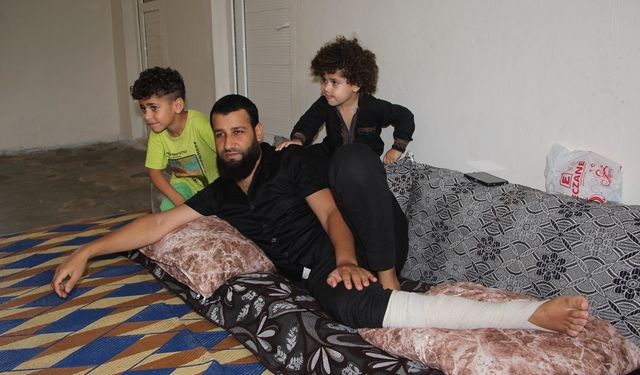 Yatağa bağlı kalmış 4 çocuk babası, ameliyat için hayırseverlerden yardım bekliyor