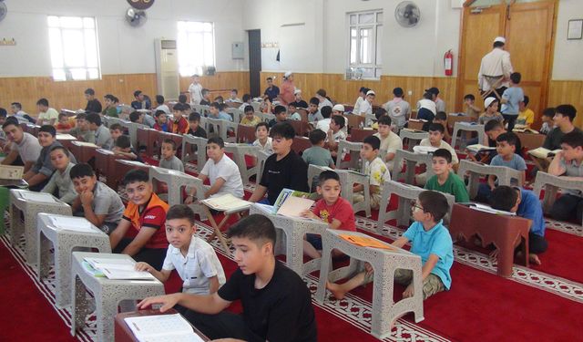 Yaz Kur’an kurslarında son hafta heyecanı