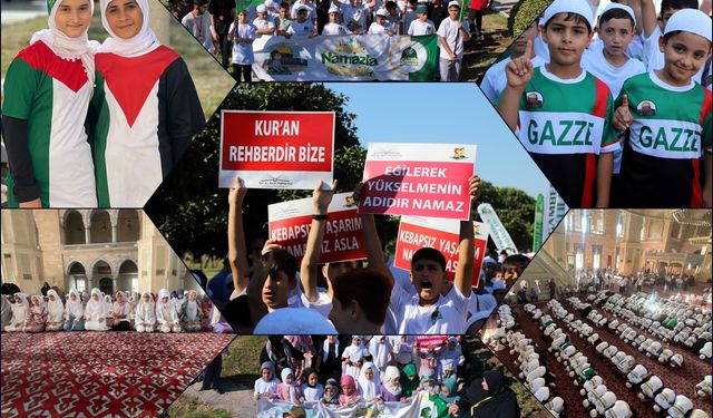 Adana'da "Hayat Namazla Güzeldir" etkinliğinin final programı yapıldı