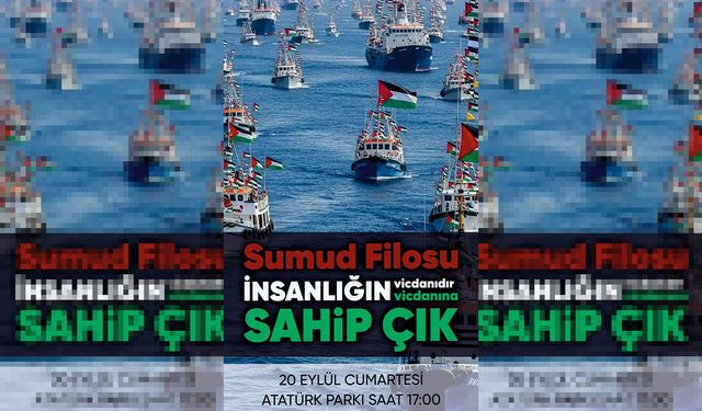 Batman'da "Sumud Filosu"na destek programı düzenlenecek