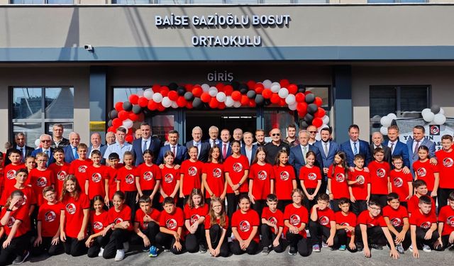 Bursa'da 656 bin öğrenci ve 40 bin öğretmenle ders zili çaldı