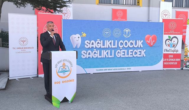 Bursa'da "Sağlıklı Çocuk, Sağlıklı Gelecek" programı gerçekleştirildi