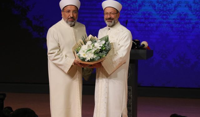 Diyanet İşleri Başkanı Safi Arpaguş göreve başladı