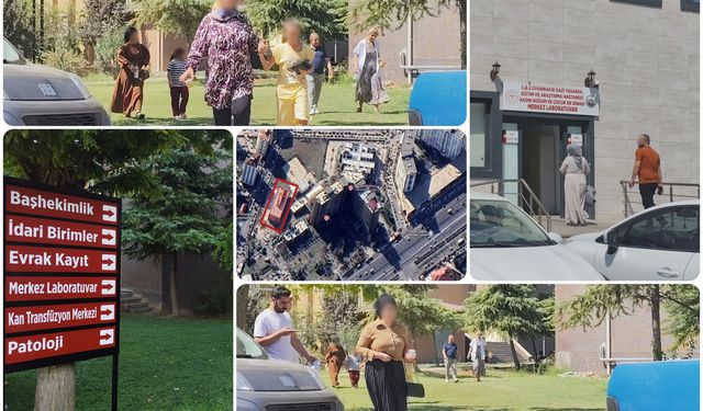 Diyarbakır Kadın Doğum Hastanesinde laboratuvar ayıbı mahremiyet bırakmadı