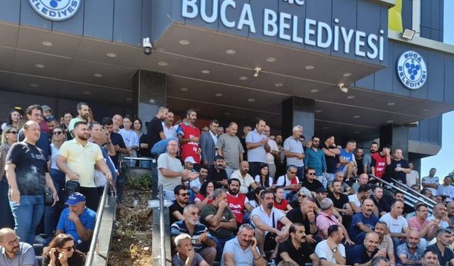 HÜDA PAR Buca İlçe Başkanı Şani'den grevdeki işçilere destek