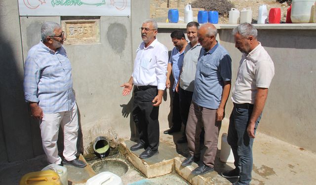 HÜDA PAR İlçe Başkanı Uşar: Üç tarafında su kaynakları olan Ergani'de su sıkıntısı neden