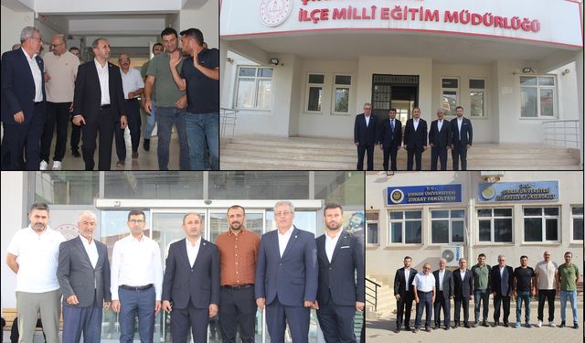 HÜDA PAR Milletvekili Demir, İdil'de bir dizi ziyaret gerçekleştirdi