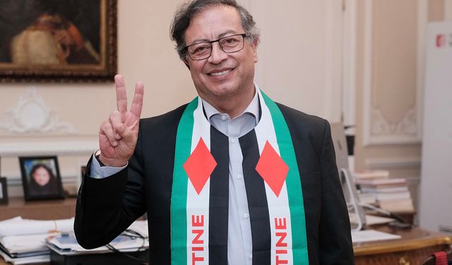 Kolombiya'dan küresel güç çağrısı: Filistin'i kurtarmak için ordu kurulsun