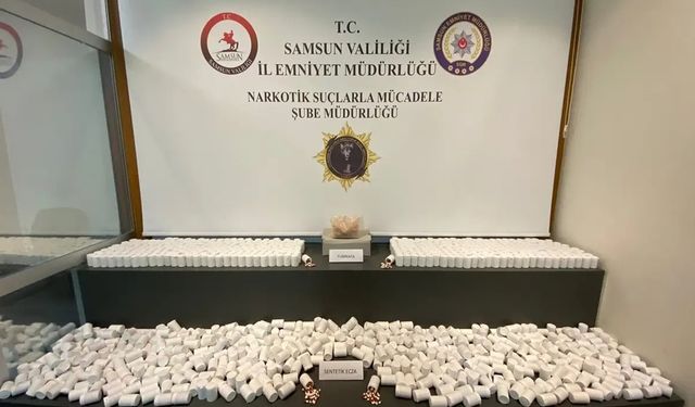Samsun'da uyuşturucu operasyonu: 1 gözaltı