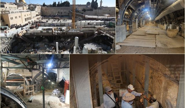 Siyonistler Mescid-i Aksa'nın altındaki kazılarla İslam mirasını yok ediyor