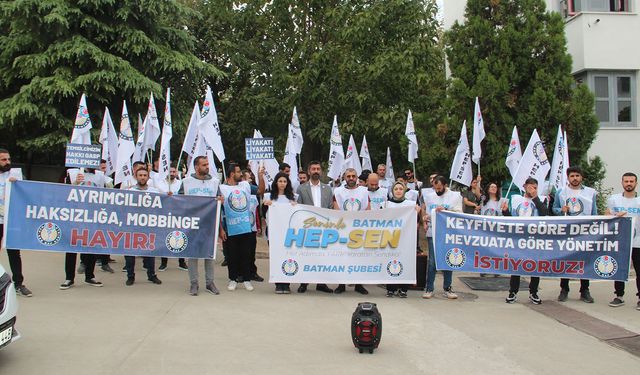 Batman Eğitim ve Araştırma Hastanesi'nde mobbing iddiası