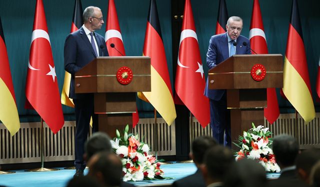Cumhurbaşkanı Erdoğan: Almanya ile ticaret hacmimizi 60 milyar dolara çıkarmayı hedefliyoruz
