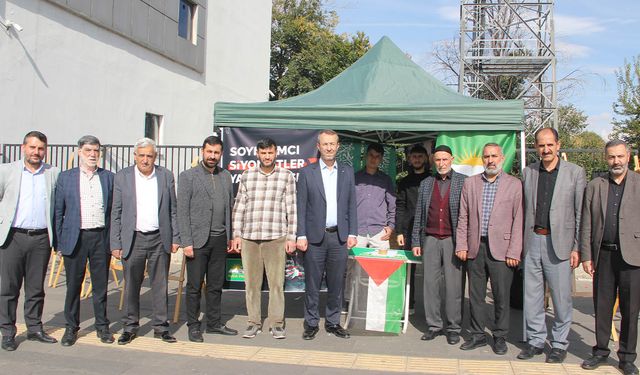 HÜDA PAR GİK Üyesi Buğrahan: Soykırımcı siyonistlerin yargılanması için başlatılan kampanyaya herkes destek vermeli