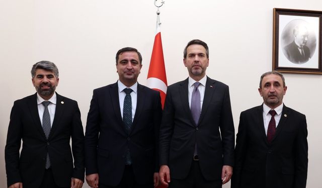 HÜDA PAR heyetinden Enerji Bakanı Bayraktar’a Dicle Elektrik şikayetleri iletildi
