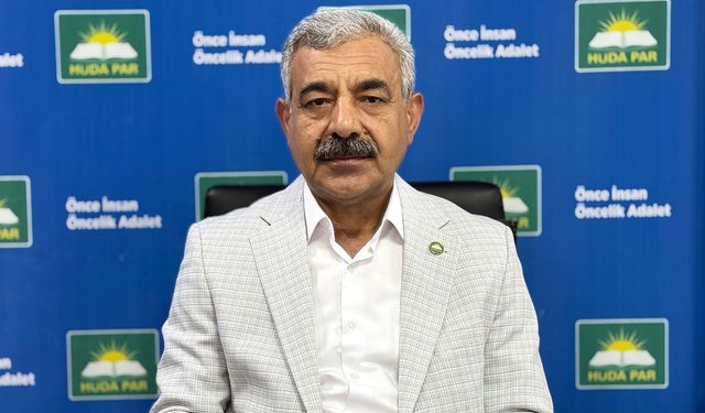 HÜDA PAR İl Başkanı Şahin: 6–8 Ekim'de Batman'da da vahşet planladılar