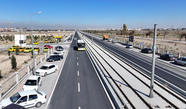 Konya’da Şehit Burak Aydoğan Caddesi yeniden trafiğe açıldı