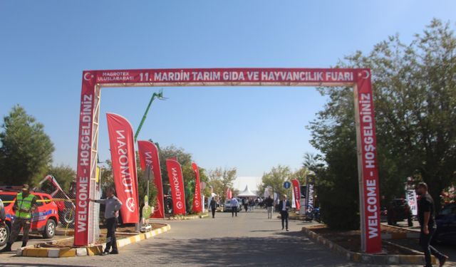 Mardin’de 11’incisi düzenlenen “Gıda ve Tarım” fuarı açıldı