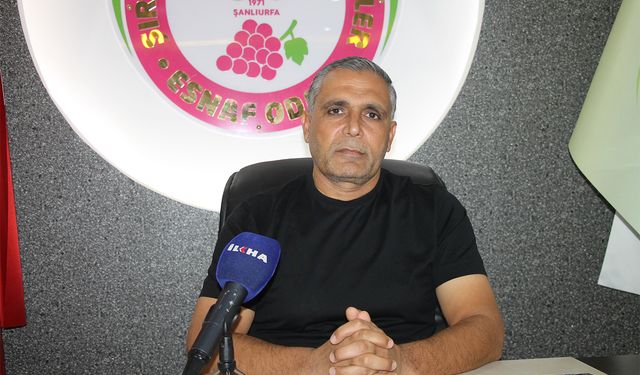 Şanlıurfa’da fıstık üreticilerinden destek çağrısı