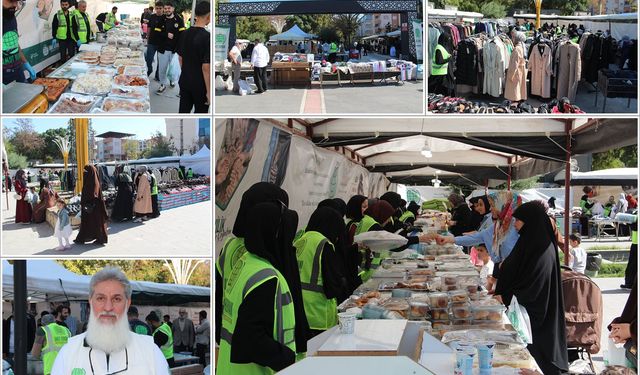 Umut Kervanı'ndan Batman'da yetim ve muhtaçlar yararına kermes