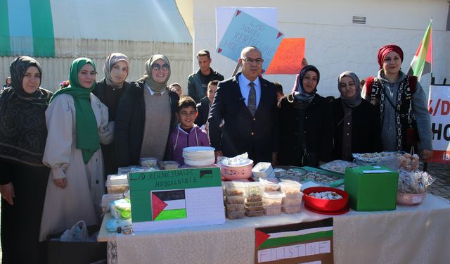 Vali Koç, okullarda düzenlenen kermeslerde Gazze için 3 milyon TL yardım toplandığını açıkladı