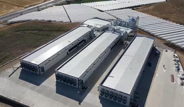 Avrupa standartlarında yumurta üretim tesisi kuruldu