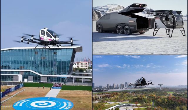 Çin, uçan otomobil çağını başlatıyor: İlk deneme üretimi gerçekleşti