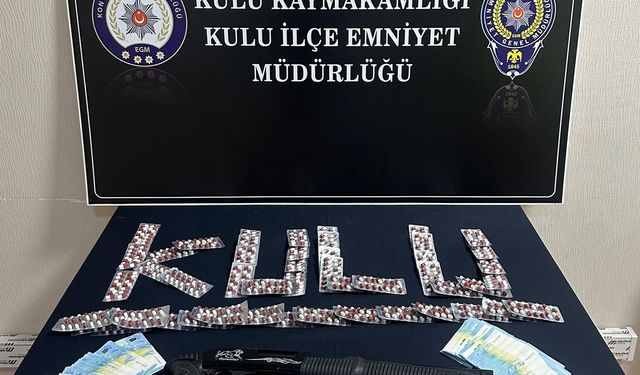 Konya’da 2 ilçede eş zamanlı uyuşturucu operasyonu
