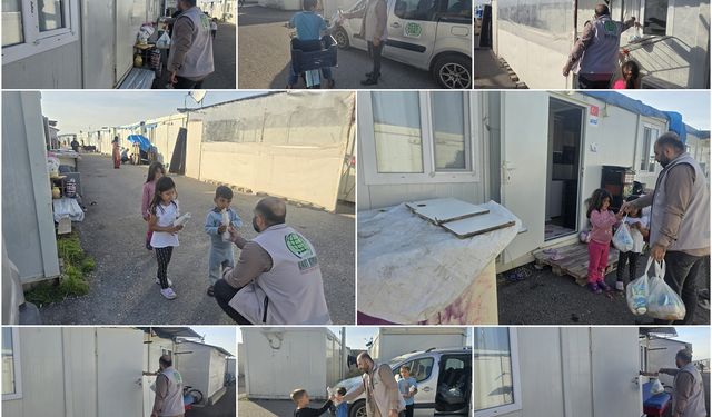 Umut Kervanı'ndan Kahramanmaraş'ta depremzedelere sıcak yemek ikramı 