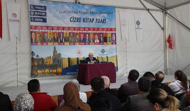 Yoğun ziyaretçi akınınıa uğrayan Cizre Kitap Fuarı sona erdi