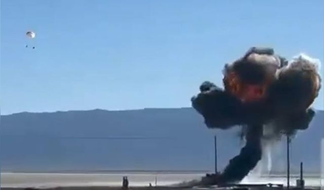 ABD hava kuvvetlerinin gösteri uçağı düştü