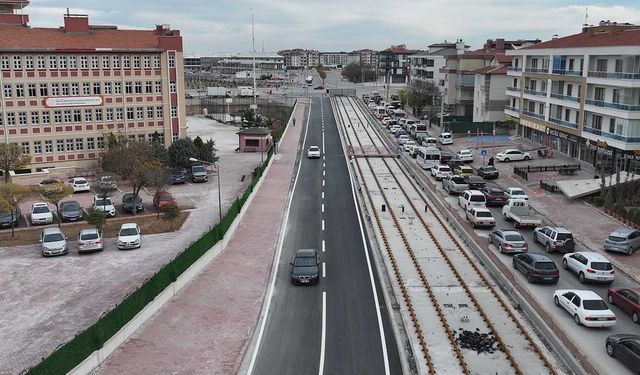Adliye–Şehir Hastanesi raylı sistem bağlantısında sona yaklaşıldı