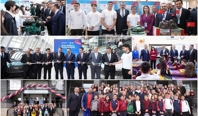 Bakan Tekin ve Bakan Kacır "Tutum, Yatırım ve Türk Malları Haftası" etkinliklerine katıldı