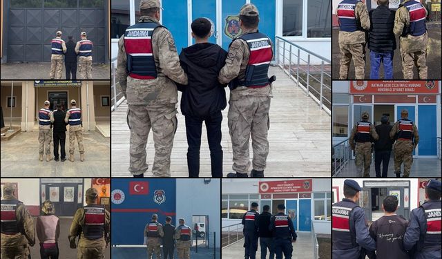 Batman'da aranan şahıslara yönelik operasyonlarda 17 kişi yakalandı
