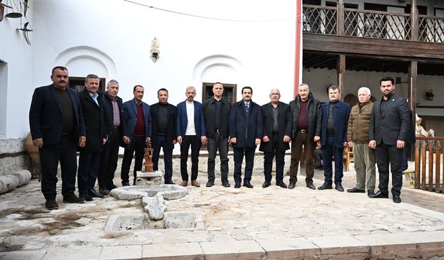 Battalgazi Belediye Başkanı Bayram Taşkın, mahalle muhtarlarıyla bir araya geldi