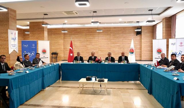 DİKA yönetim kurulu Şırnak'ta toplandı, bölge için yeni yatırım başlıkları belirlendi