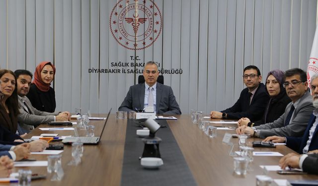 Diyarbakır’da İl Kanser Danışma Kurulu toplantısı gerçekleştirildi