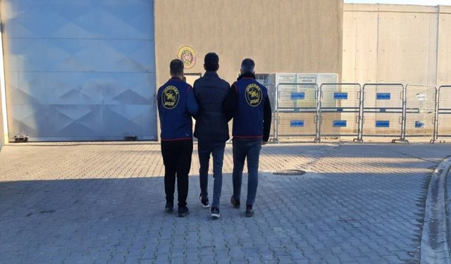 Gaziantep'te 12 yıl hapis cezası bulunan şahıs yakalandı