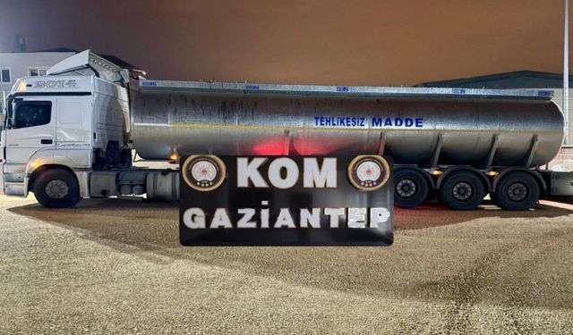 Gaziantep'te kaçak akaryakıt operasyonu: 6 gözaltı