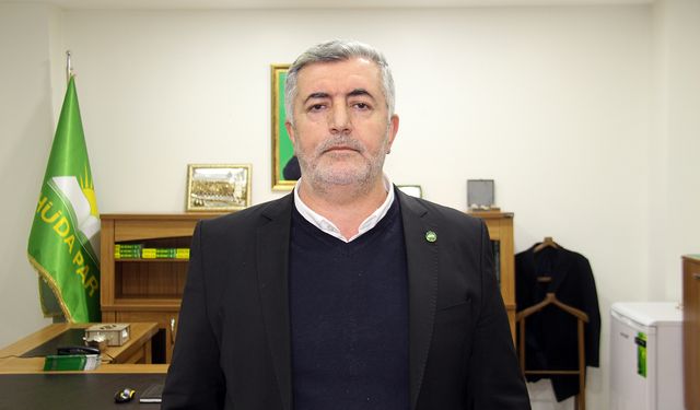 HÜDA PAR Diyarbakır İl Başkanı Gülsever: Belediyenin yaptığı hizmet değil, ifsat çalışmasıdır