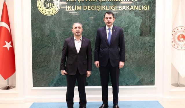 HÜDA PAR Genel Başkan Vekili Demir'den Bakan Kurum'a ziyaret