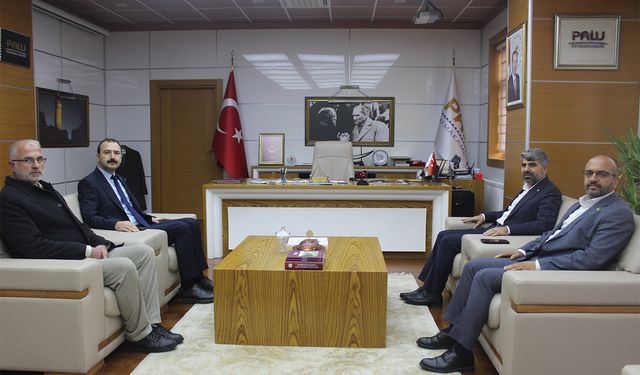 HÜDA PAR’dan Palu Kaymakamı'na ziyaret