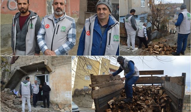 Siirt’te yürek burkan manzara: Isınacak odunu olmayan ailelere yardım çağrısı