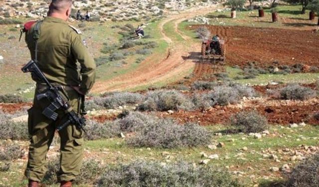 Siyonist rejimden yeni gasp: Tubas'ta onlarca dönüm araziye el konuluyor